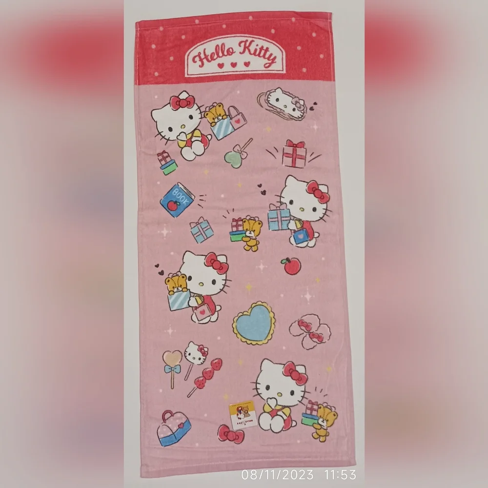 Hello kitty sanrio towel